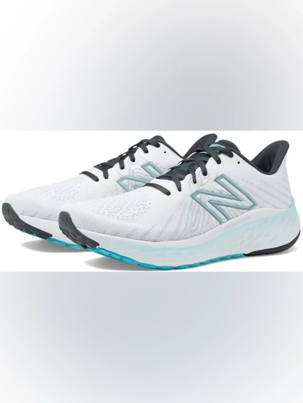 New Balance Fresh Foam X Vongo v5 Womens 8.5 B White Beach Blue WVNGOCW5-D